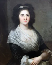 Portrait of Henriette Herz (née de Lemos). She Presided Over One of the Most Celebrated Literary Salons in Berlin